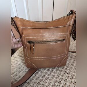 Nearly Vintage (2006) Coach Leather Bleeker Slim Duffle